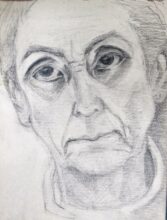 Lucia Neagu (self-portrait)