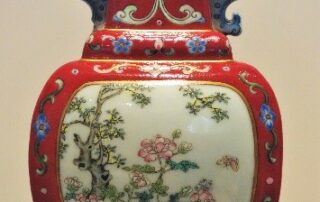 Qing Dynasty porcelain vase